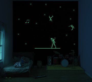 ColourDrive-Asian Paints Unplugged - Night View Kids Room Decor Design Painting  for 