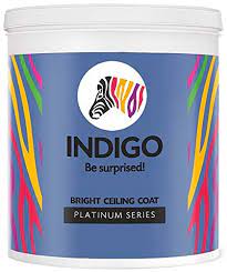 Indigo Bright Ceiling Coat Platinum for Interior Painting : ColourDrive