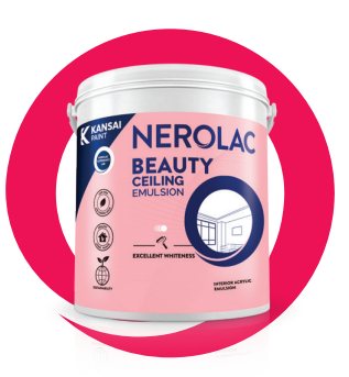 Nerolac Beauty Ceiling Emulsion for Interior Painting : ColourDrive