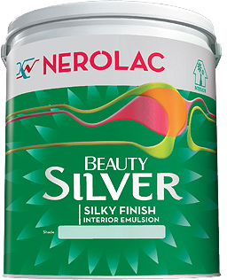Nerolac Beauty Silver for Interior Painting : ColourDrive