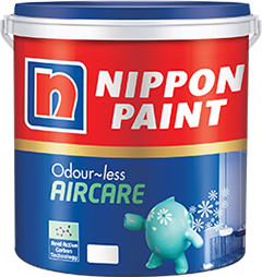 Nippon Odour Less Aircare for Interior Painting : ColourDrive