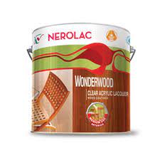 Nerolac Wonderwood Clear Lacquer for Wood Polish : ColourDrive