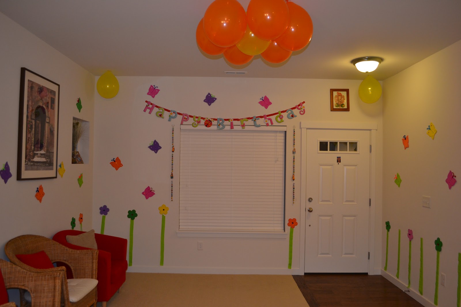 How to Decorate a Room for Birthday Party - ColourDrive Home Varsity