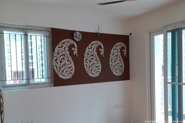 Royal Design Studio Wall Stencils Traditional Art Stencil Painting For Living Room
