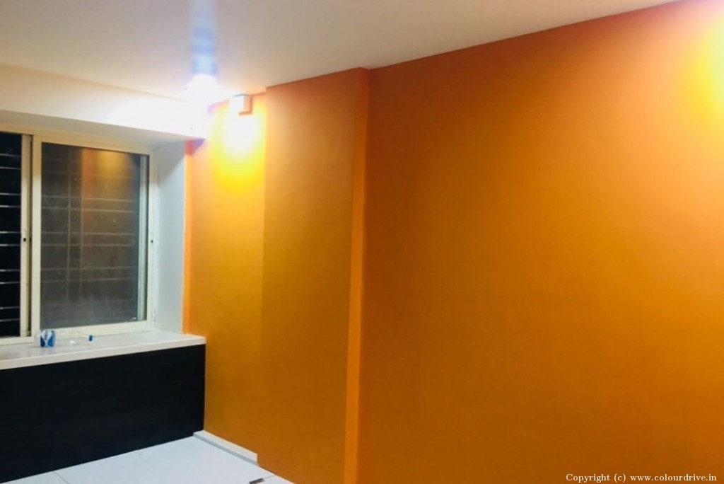 How To Choose Paint Colors For Your Home Interior Orange Colour Wall Paint Ideas Interior Painting For Bedroom