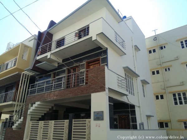 Texture Painting, and Home Painting Recent Project at Bannerghatta Road Bangalore