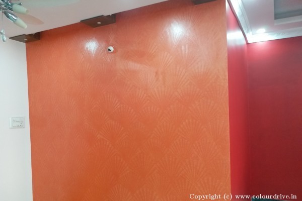 Texture Painting, and Home Painting Recent Project at Devarachikkanahalli Bangalore