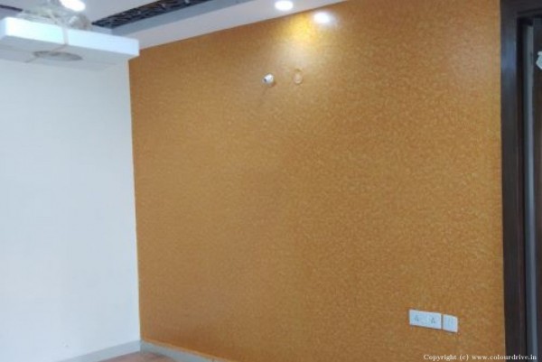 Wall Texture Design For Elevation Sponging Texture Painting For Guest Bedroom