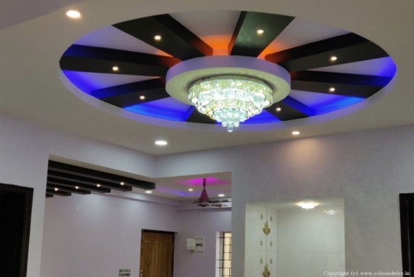 Best False Ceiling Designs Flower Shape Design False Ceiling For Dining Room