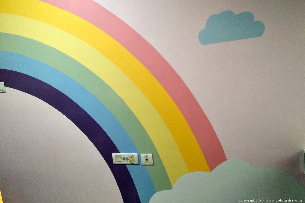 Kids Room Design For Girls Clouds Rainbow Kids Room Decor For Kids Room