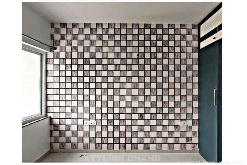 Design Wall Pattern Infinitex Grid Paint Design Texture Painting For Living Room