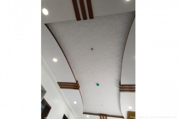 False Ceiling Design For Home False Ceiling With Wooden Grains False Ceiling For Living Room