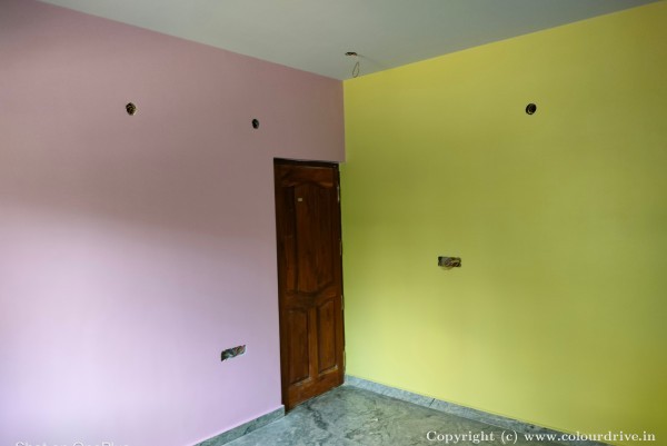 Stencil Painting,  Texture Painting, and Home Painting Recent Project at Horamavu Bangalore