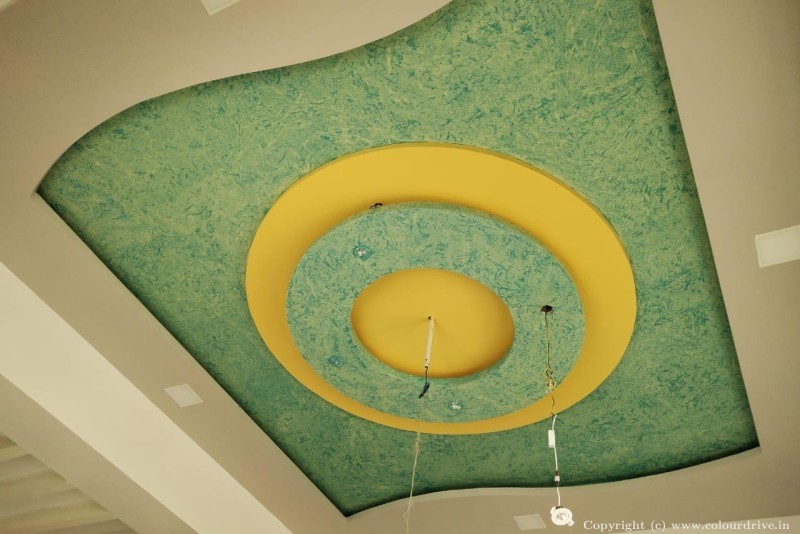False Ceiling & Texture Ideas False Ceiling With Texture Design False Ceiling, Texture Painting For Living Room