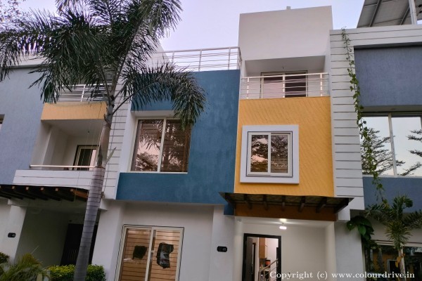 Enamel Painting,  Exterior Painting,  Interior Painting, and Home Painting Recent Project at AB Road Indore
