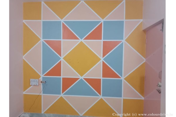 Exterior Painting,  Interior Painting, and Home Painting Recent Project at Hinjawadi, Pimpri-Chinchwad Pune