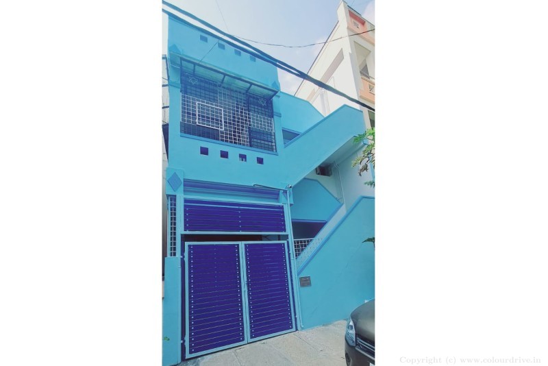 House Painting Colour Combination Outside House Exterior Shades Of Blue Exterior Painting For Exterior Front