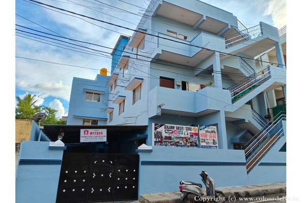 Rental Painting, and Home Painting Recent Project at Old Airport Road, Domlur Bangalore