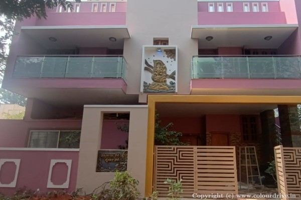 Exterior Painting,  Interior Painting,  Texture Painting, and Home Painting Recent Project at Bellandur Bangalore