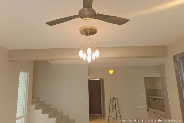 False Ceiling,  Interior Painting,  Texture Painting, and Home Painting Recent Project at JP Nagar Bangalore