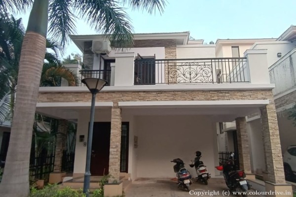 Exterior Painting, and Home Painting Recent Project at Vijayanagar Bangalore