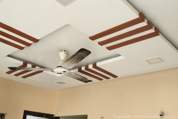 False Ceiling,  Interior Painting,  Stencil Painting, and Home Painting Recent Project at Punawale Pune