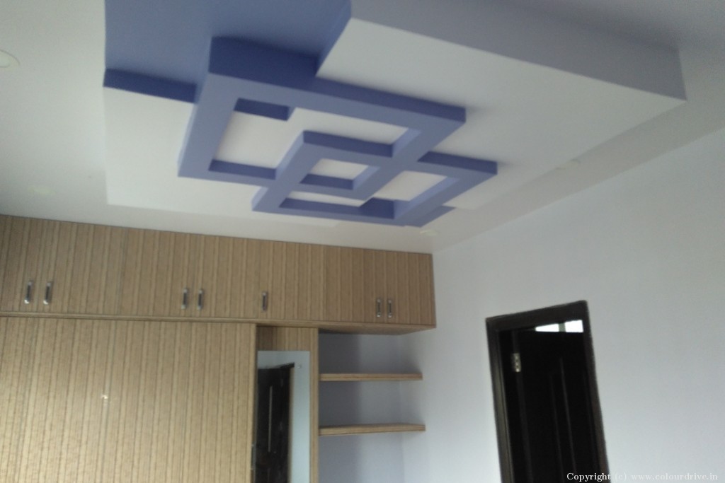False Ceiling Paint Design Diamonds Shape Ceiling Design False Ceiling For Bedroom