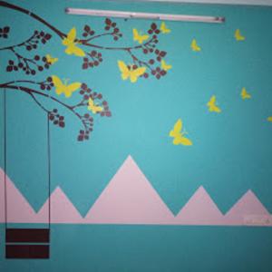 आप अपनी दीवारों को स्टैंसिल (stencils) से कैसे सजा सकते हैं? - ColourDrive Blog