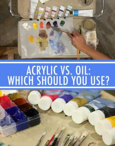 एक्रिलिक पेंट vs आइल पेंट | Acrylic vs Oil Paint - ColourDrive Blog