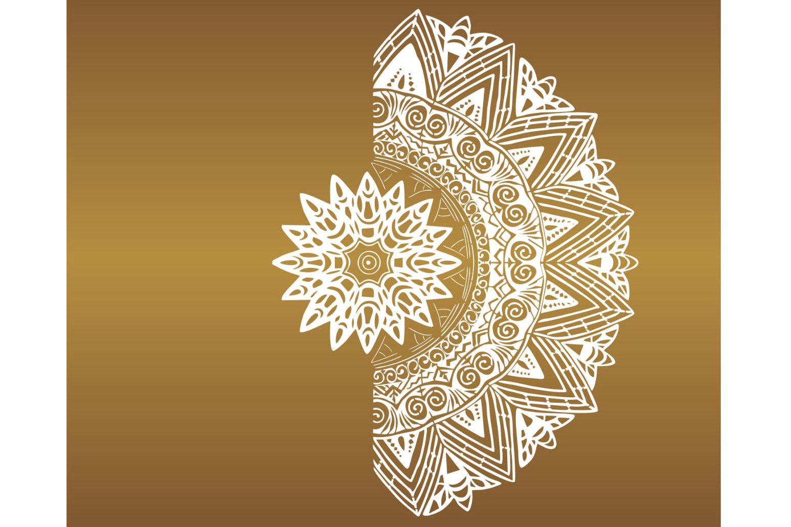 ColourDrive-Royale Luxury Emulsion Asian Paint Mandala Pattern 3 wall stencil design painting for Master Bedroom,Pooja Room