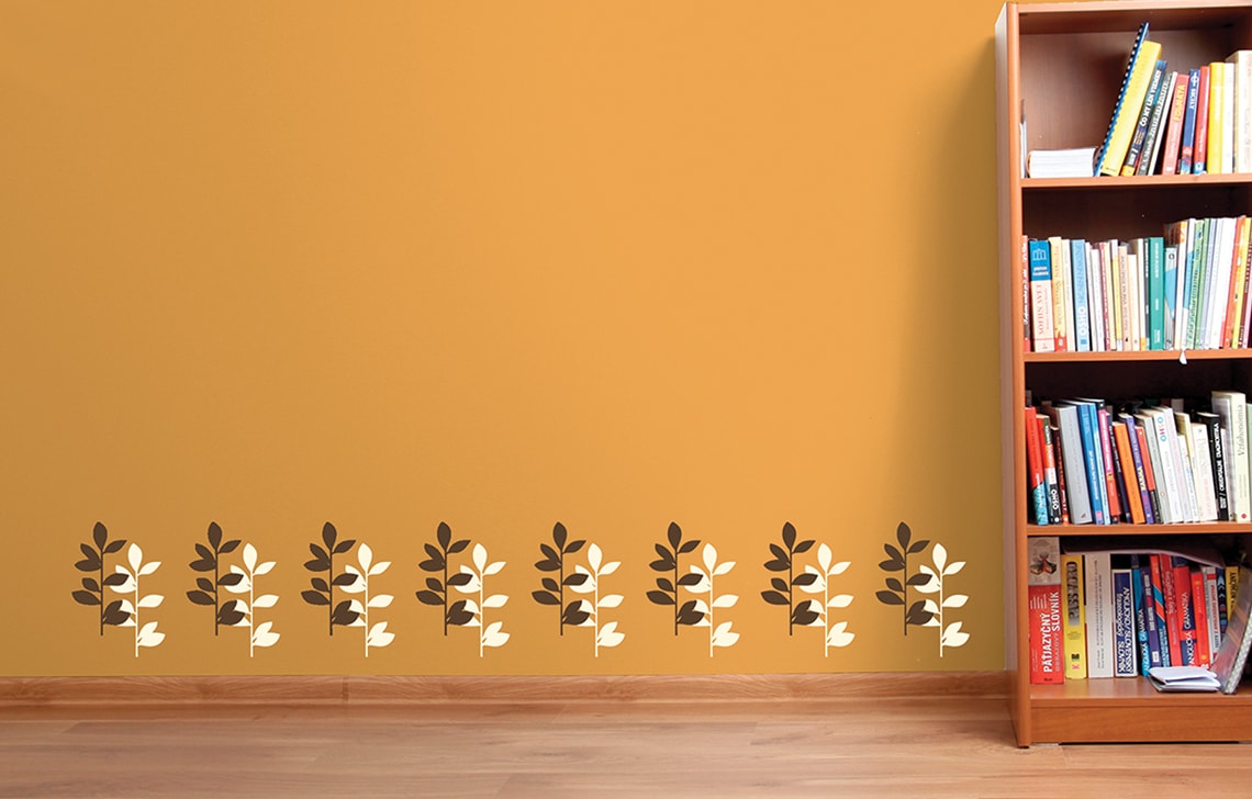 ColourDrive-Royale Luxury Emulsion Nature Stencils Shoot wall stencil design painting for Bedroom,Study Room