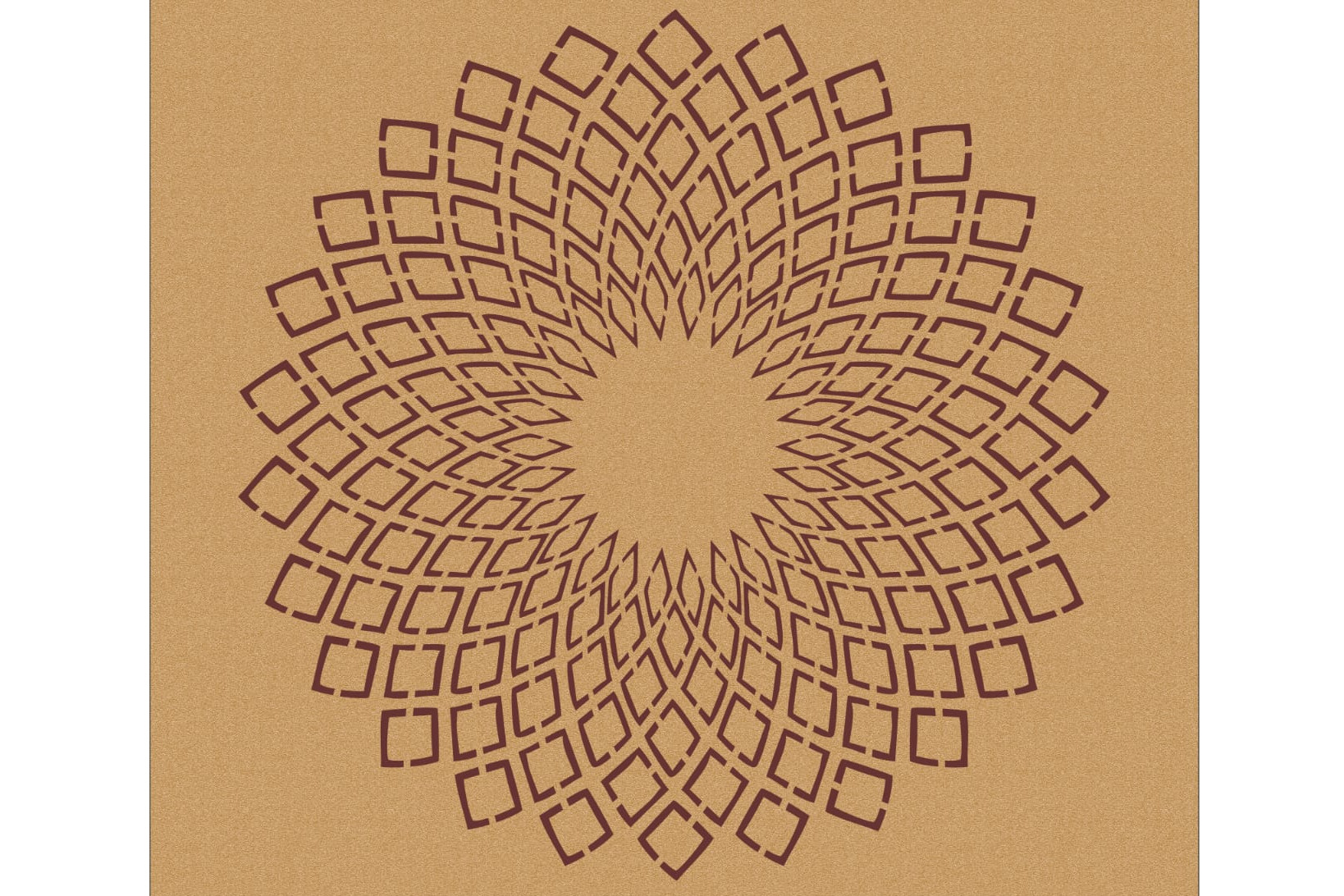 ColourDrive-Royale Luxury Emulsion Asian Paint Mandala Pattern 4 wall stencil design painting for Bedroom,Pooja Room