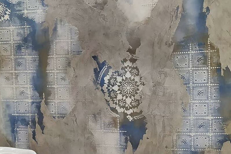 ColourDrive-NovaColor Calcecruda Novacolor Calcecruda Calcecruda Pattern15 wall texture design painting for Study Room,Kids Room