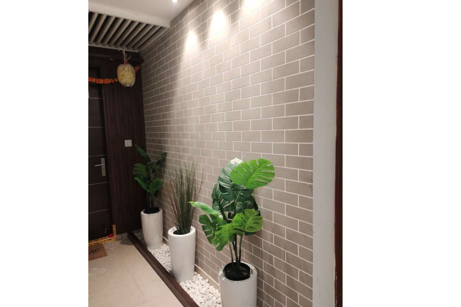 ColourDrive-Asian Paints Royale Play Royale Play Infinitex Bricks wall texture design painting for Kitchen Room,Master Bedroom