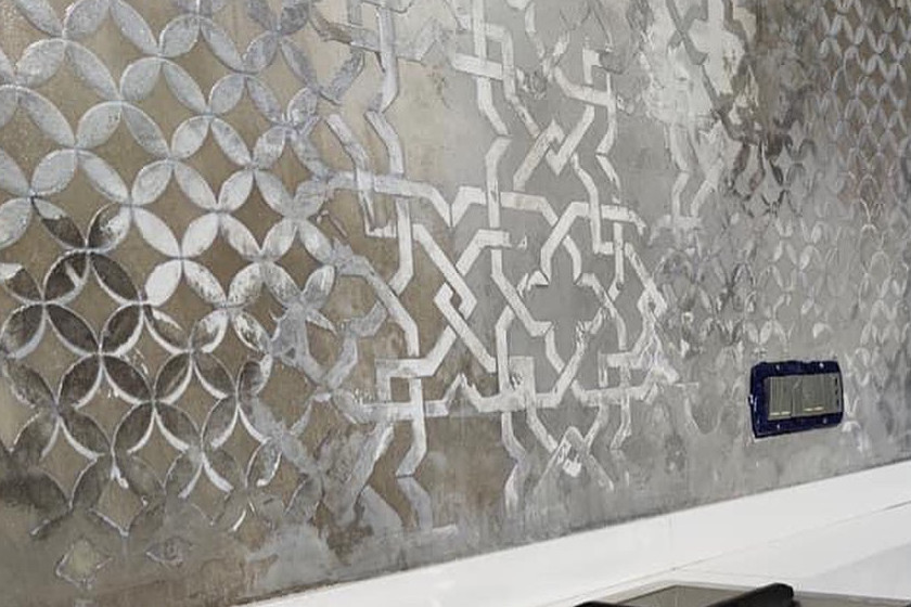 ColourDrive-NovaColor Calcecruda Novacolor Calcecruda Calcecruda Pattern11 wall texture design painting for Living Room,Bedroom,Balcony