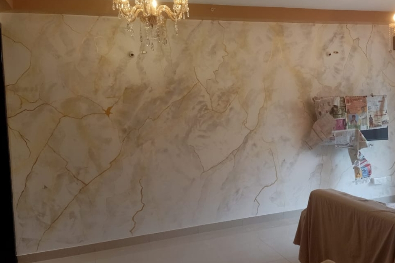 ColourDrive-Stucco Novacolor Calcecruda Stucco Stone Finish wall texture design painting for Bedroom,Balcony