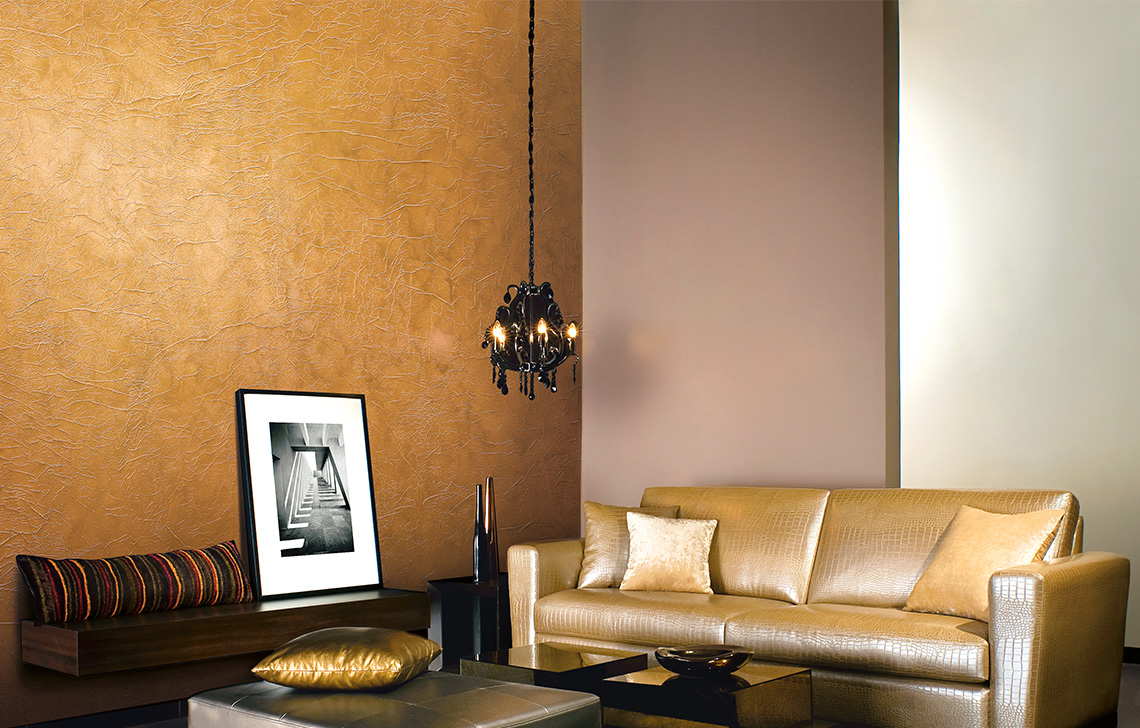 ColourDrive-Asian Paints Royale Play Royale Play Metallic Crinkle wall texture design painting for Kitchen Room