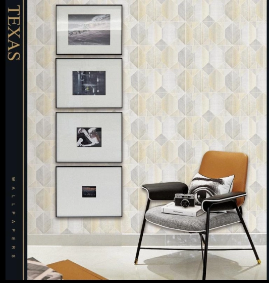 ColourDrive-Korean Wallpaper Texas Wallpaper P20 Pattern wall houseWallpaper design painting for Study Room,Kids Room