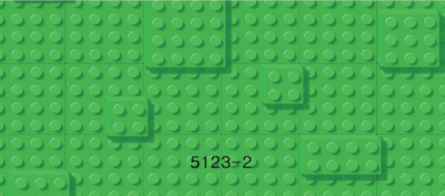 ColourDrive-Korean Wallpaper Kids Wallpaper Blocks wall houseWallpaper design painting for Study Room,Kids Room,Kids Play Area