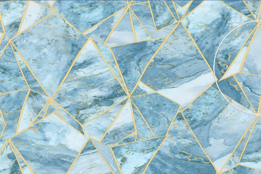 ColourDrive-Korean Wallpaper Stellar Wallpaper Pattern A350405 wall houseWallpaper design painting for Bedroom,Pooja Room,Staircase