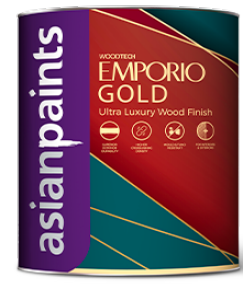 Asian WoodTech Emporio Gold PU Clear for Wood Polish