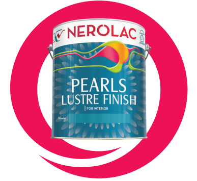 Nerolac Pearls Lustre Finish (Solvent Based Pain for Interior Paint