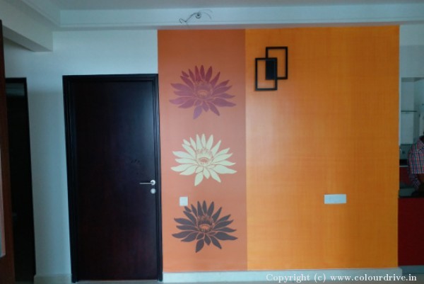 Free Hand Paint Art, Interior Painting, Kids Room Decor, Stencil, and Home Painting Recent Project at Whitefield Bangalore