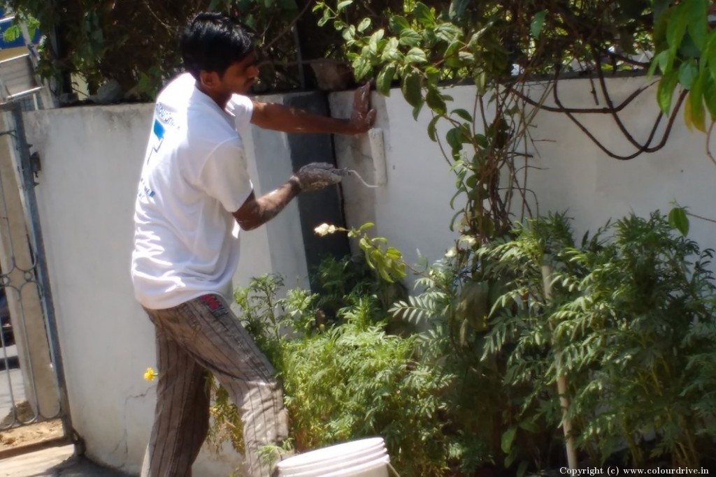 House.Exterior.Block Wall Painting.Ideas Exterior Painting Exterior Painting for 