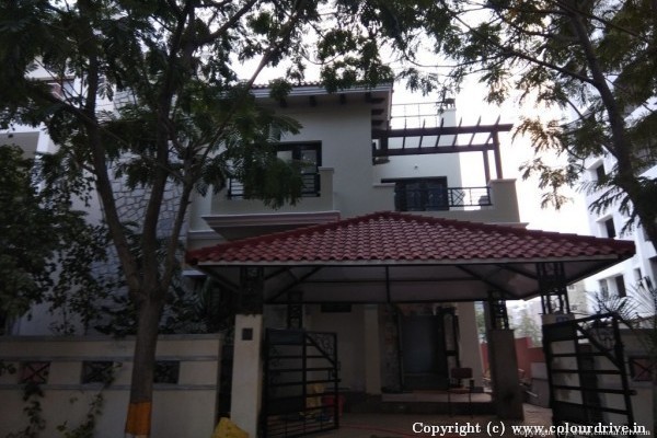 Exterior Painting, and Home Painting Recent Project at CMC Enclave, Kondapur, Hyderabad
