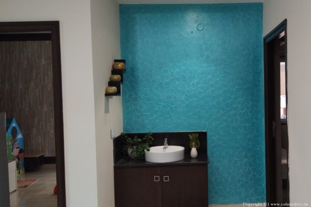 Wall Texture Designs For Bedroom Asian Paints Fizz Texture Painting for Guest Bedroom