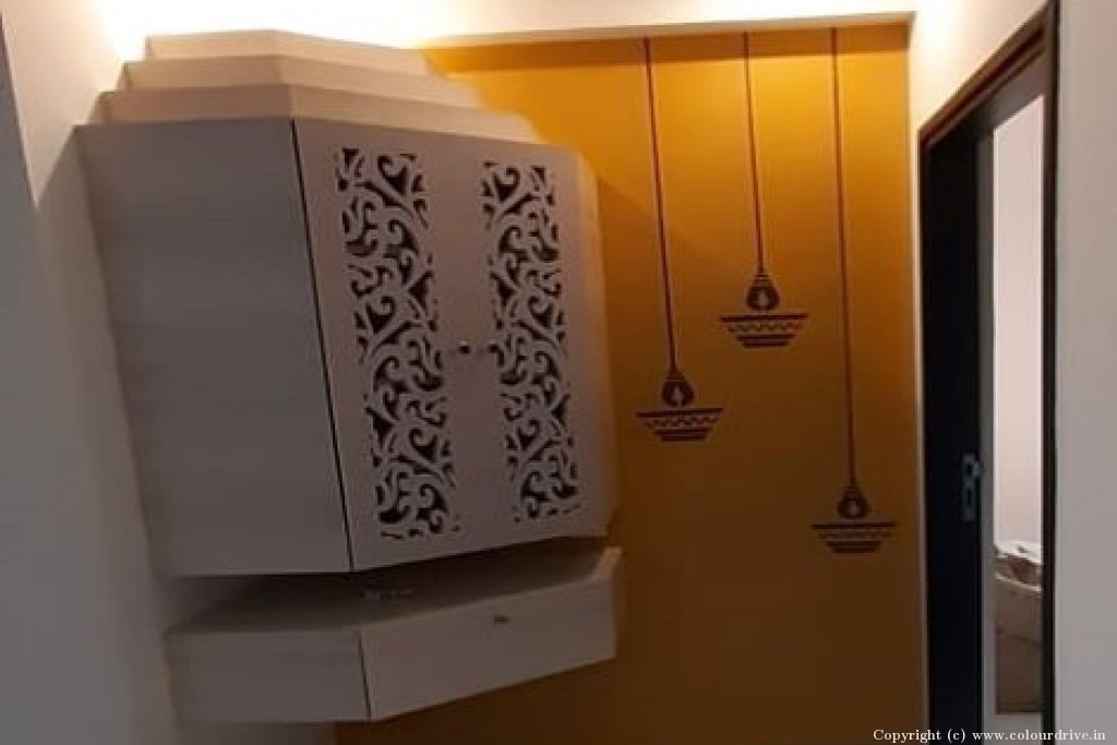 Stencil Designs  Diya Stencil For Pooja Room Stencil Painting for Pooja Room