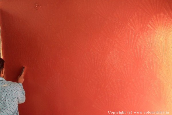 Texture Painting, and Home Painting Recent Project at Varthur Main Road Bangalore