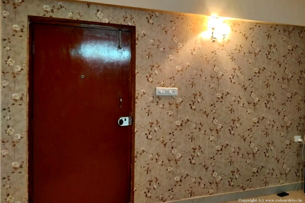 3D Wallpaper Design For Home Floral Design Wallpaper for Living Room