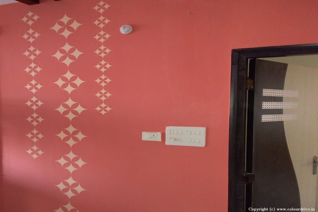 Wall Stencil Design Stencils Stencil Painting for Guest Bedroom